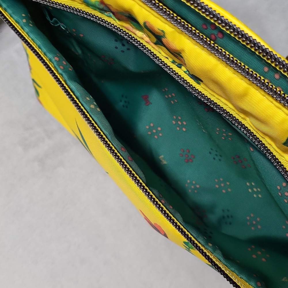 NWOT Lug Flare 2 Crossbody Bag 🌼 with Two Strap Choices ~ Bouquet Yellow" - Picture 9 of 16